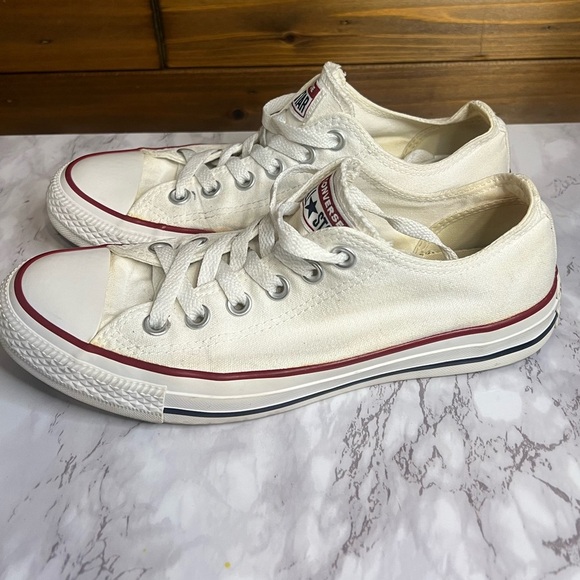 Converse All Star classic sneakers mens 6/ woman's 8 - unisex red white and blue - Picture 3 of 7